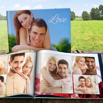 Tell your story with photos in a custom photo book and personalized album for your collection