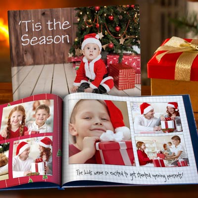 Tell your story with photos in a custom photo book and personalized album for your collection