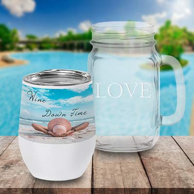 Create a personalized gift with photos and text and brighten someones day