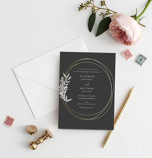 Wedding stationery