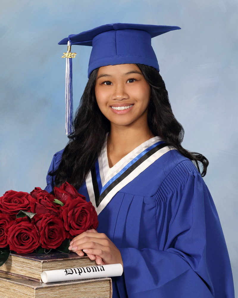 high school graduation portraits